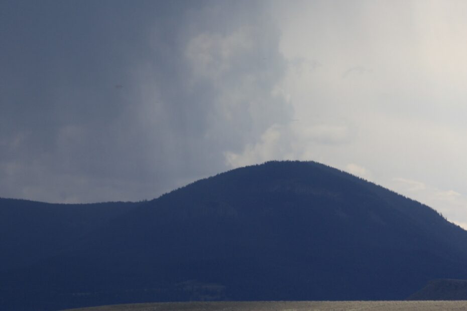A hill far away