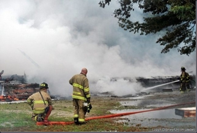 Allard barn fire 2