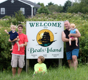 This is where they tell me it all began. Beal's Island, Maine