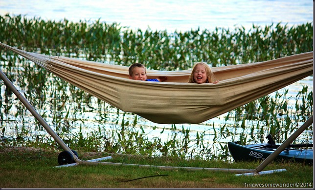 Twins hammock hideout - Abrams Pond 2014
