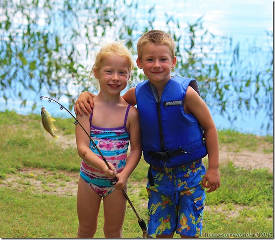 Proud of their fish