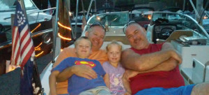 The captain, the twins, and I