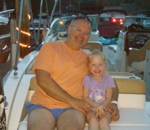 Jackie wanted her picture taken with the captain