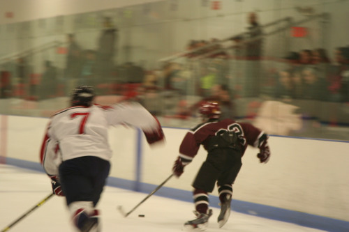 Brett Lassonde sprints up ice. (Photo by Charron) (C) 1inawesomewonder