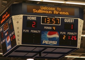 The scoreboard says it all. Grizzlies Win! (c) 1inawesomewonder (Photo by Charron)