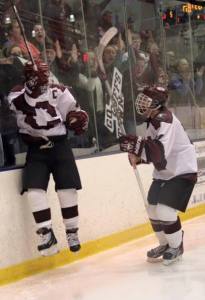Greenwood sends the locals into the next round! OT Winner! (c) 1inawesomewonder (Photo by Fortin)