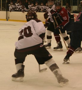 Stephen Provencher sets up to fire a shot on goal. (c) 1inawesomewonder. (Photo by Charron)