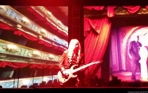 Chris Caffery lead guitar Trans-Siberian Orchestra Ghosts of Christmas Eve tour 2016