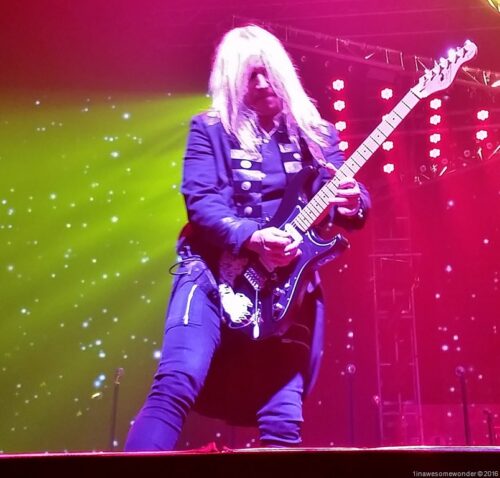 Chris Caffery lead guitar Trans-Siberian Orchestra Ghosts of Christmas Eve tour 2016