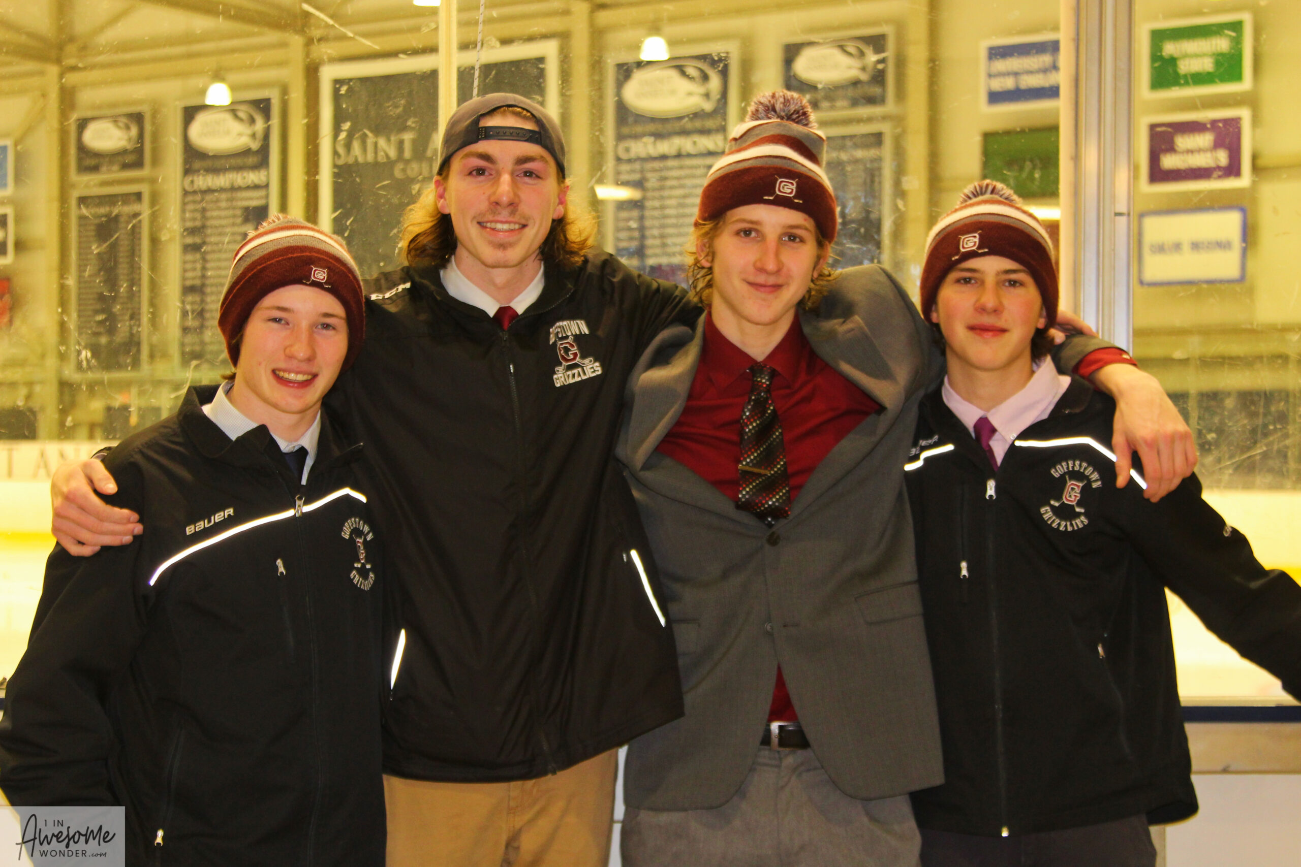 Griffin Cook, Colin Burke, Sebastian Beal, Colby Gamache