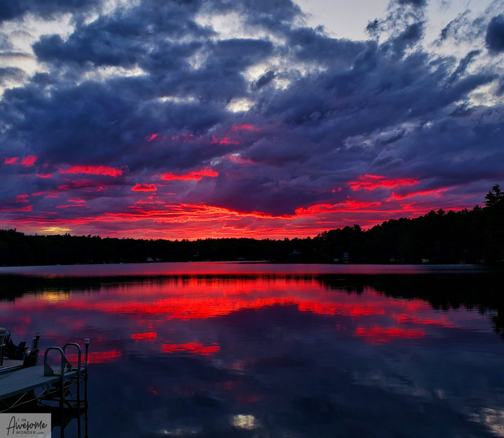Flag Day Sunset