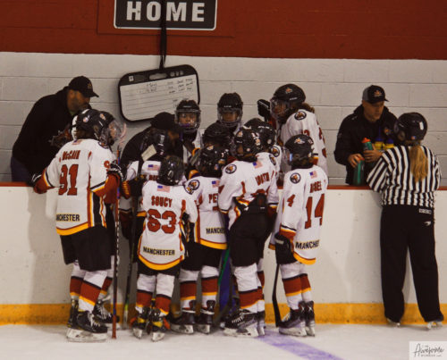 Coaching on the bench