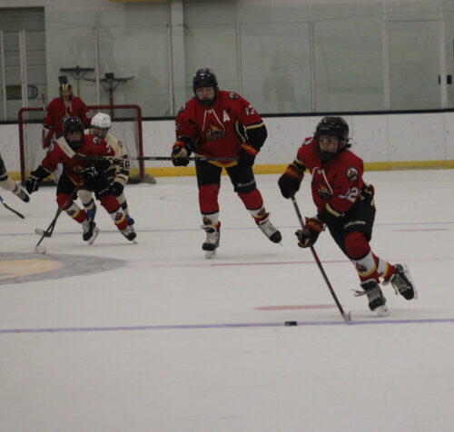 Flames play three
