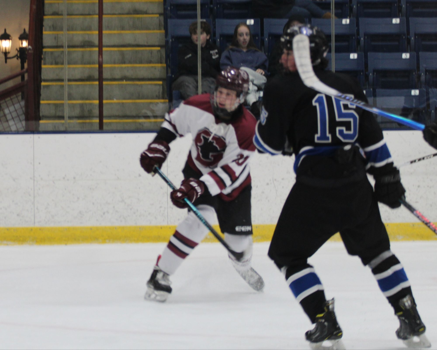 Let Them Fly - Goffstown Grizzlies hockey game action