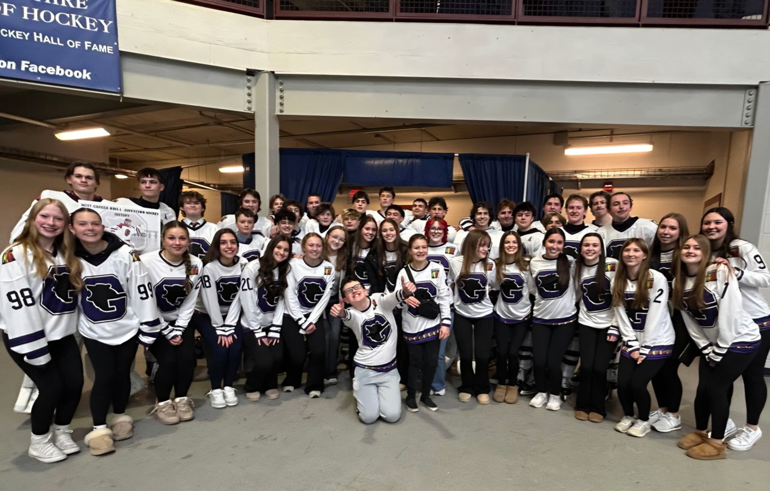 Goffstown Hockey and Best Buddies Together