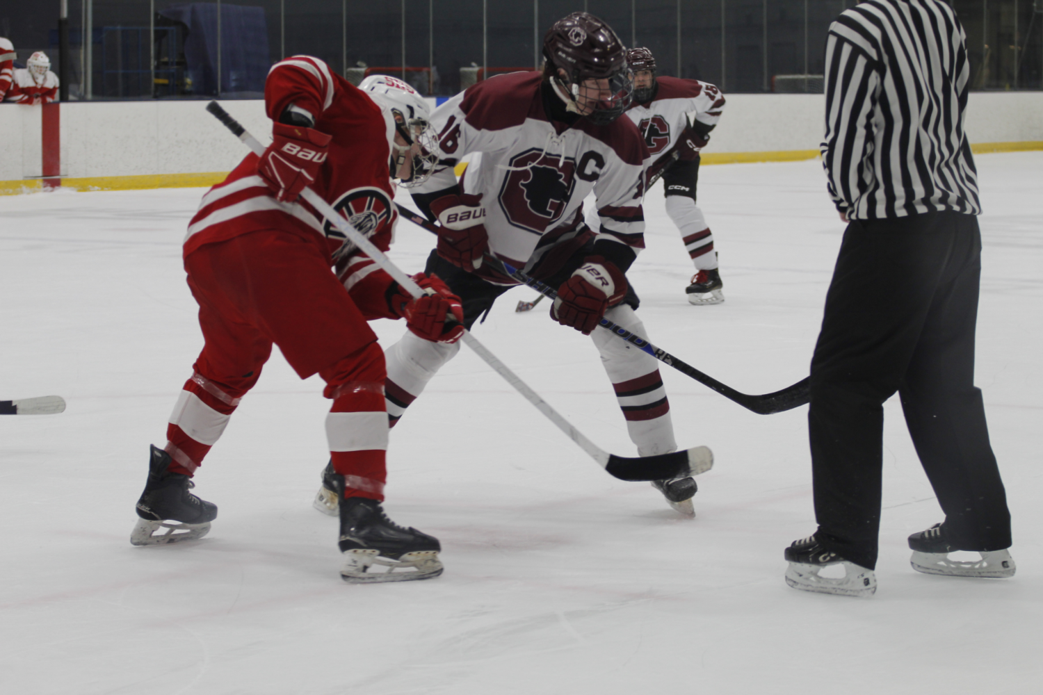 click to enlarge Spaulding Skates Past Goffstown